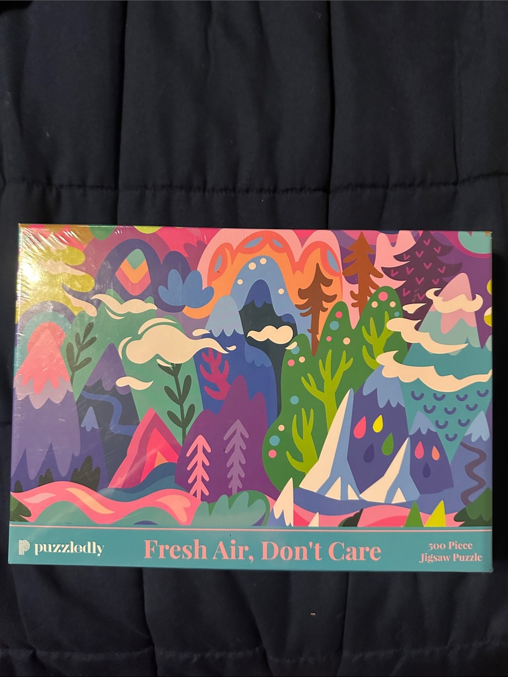 New in Box Sealed 500 piece Puzzle “Fresh Air Don’t Care” By Puzzledly